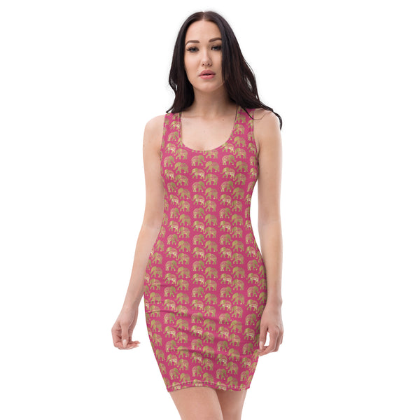 Veera Elephant Bodycon dress