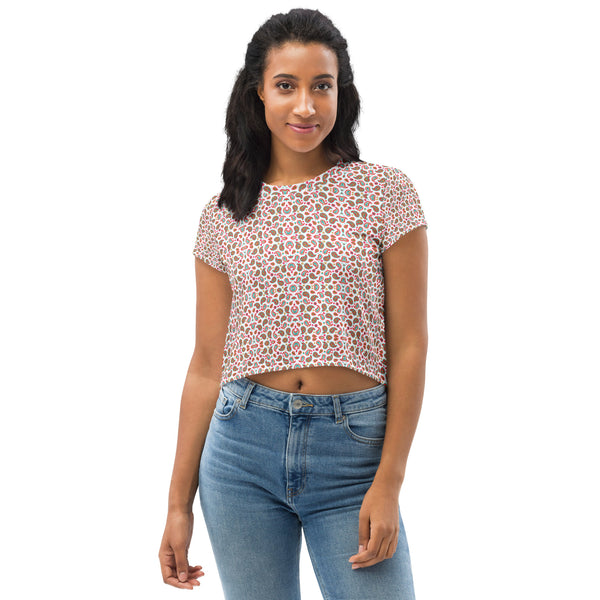 Mehendi Paisley Crop Tee