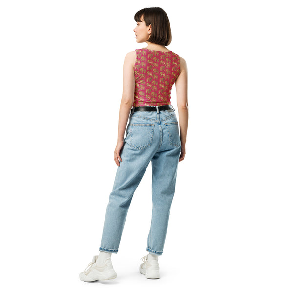 Veera Elephant Crop Top