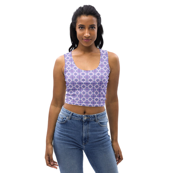 JHAROKHA Print Crop Top