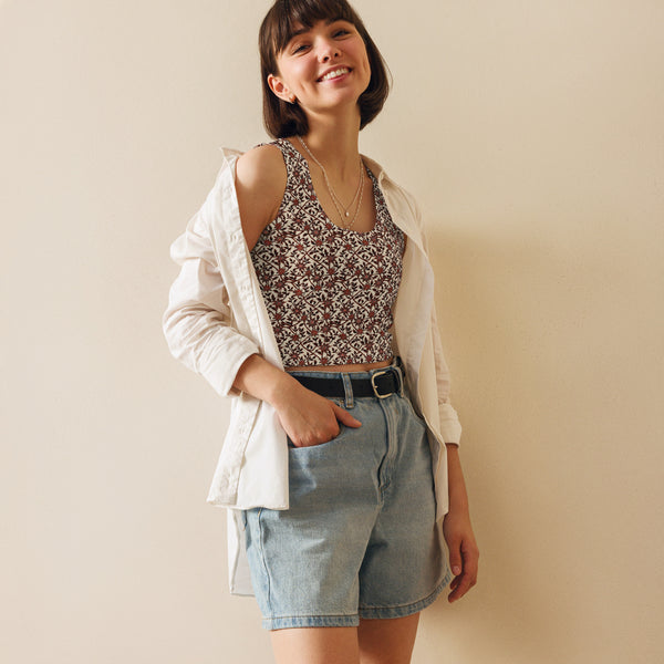 Katha Crop Top