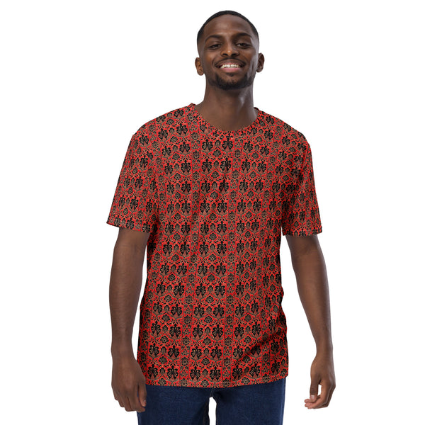 Bold Kalamkari Block Print Men's t-shirt