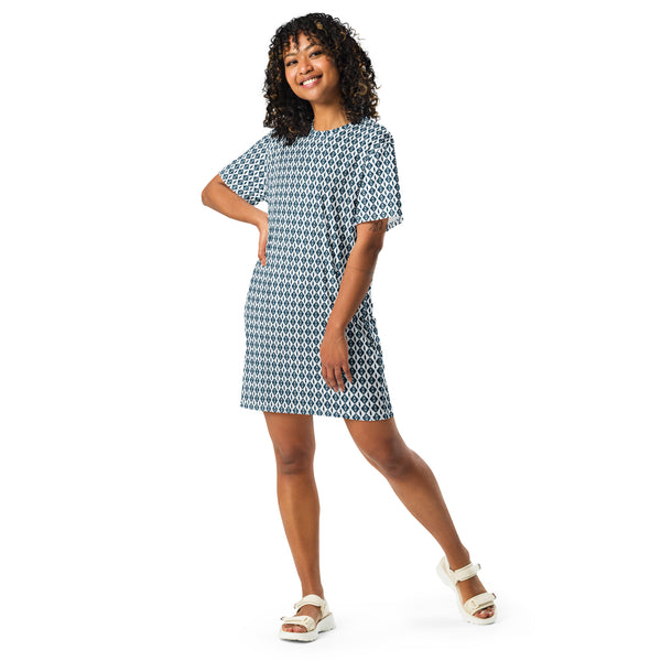 Neel Ikat T-shirt dress