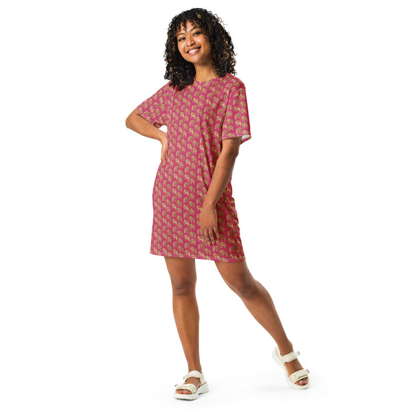 Veera Elephant T-shirt dress