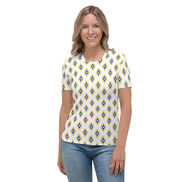 Ikat diamond motif Women's T-shirt